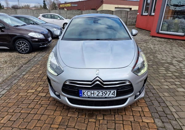 Citroen DS5 cena 43800 przebieg: 184000, rok produkcji 2014 z Gostynin małe 137